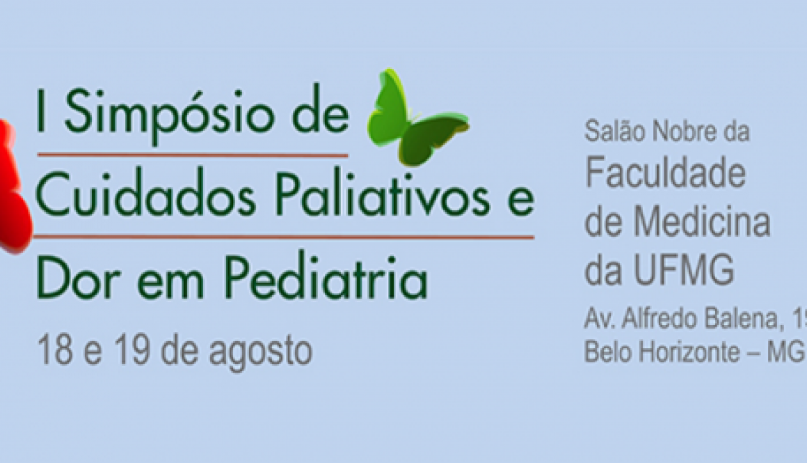 Sociedade Mineira de Pediatria realiza I Simpósio de Cuidados Paliativos e Dor em Pediatria