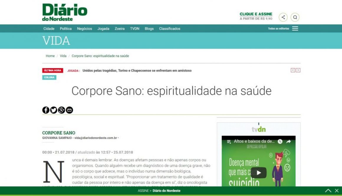 Diario do Nordeste_Corpore Sano-21072018