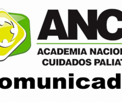 COMUNICADO OFICIAL ACADEMIA NACIONAL DE CUIDADOS PALIATIVOS