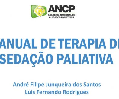 1º edição do Manual de Terapia de Sedação Paliativa da ANCP