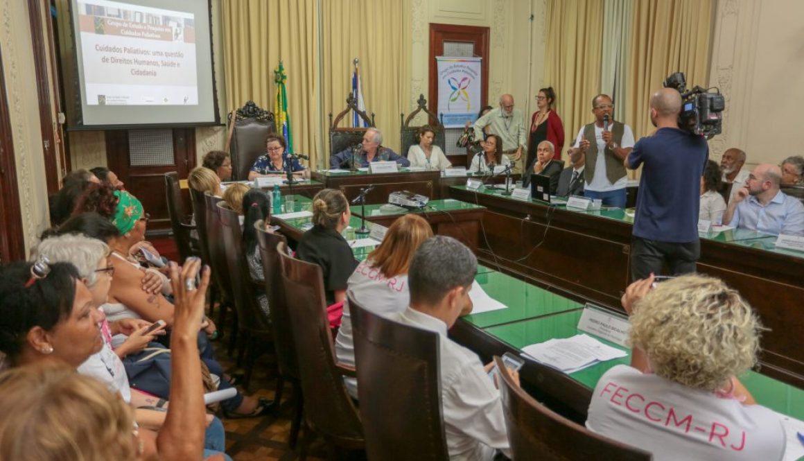 Cuidados Paliativos são tema de audiência pública da Alerj