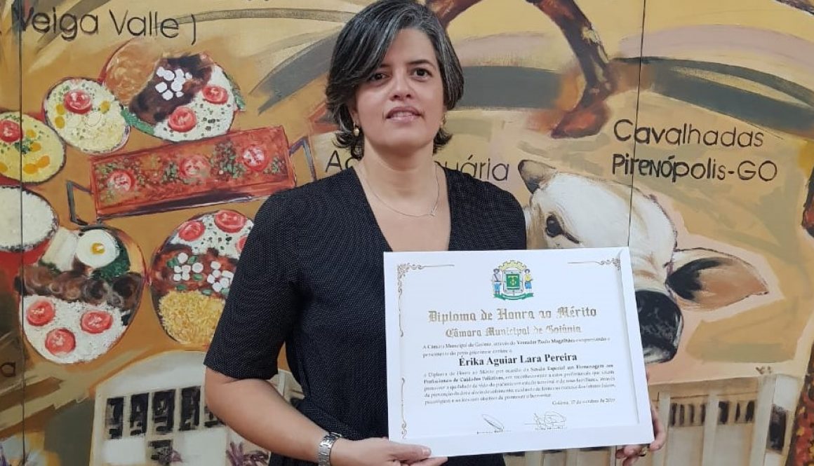 Membro da diretoria nacional da ANCP recebe diploma de Honra ao Mérito concedido pela Câmara Municipal de Goiânia